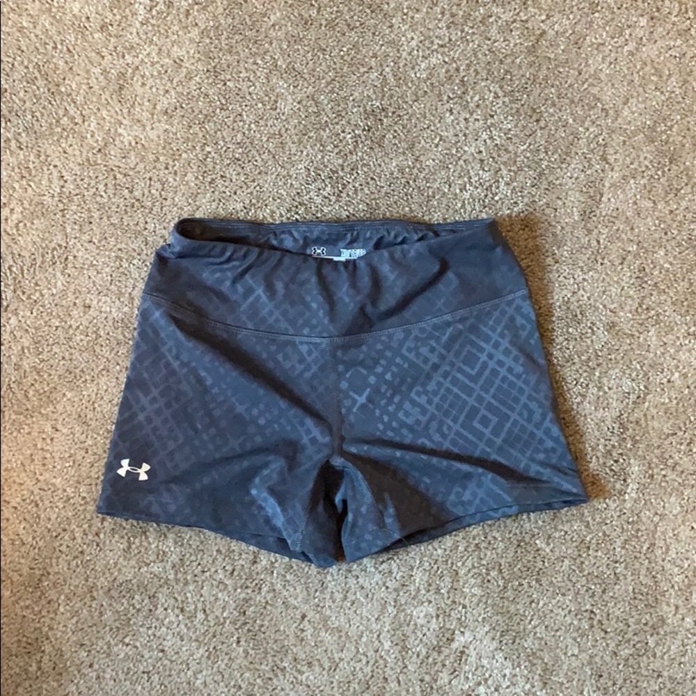 Under armour spandex shorts